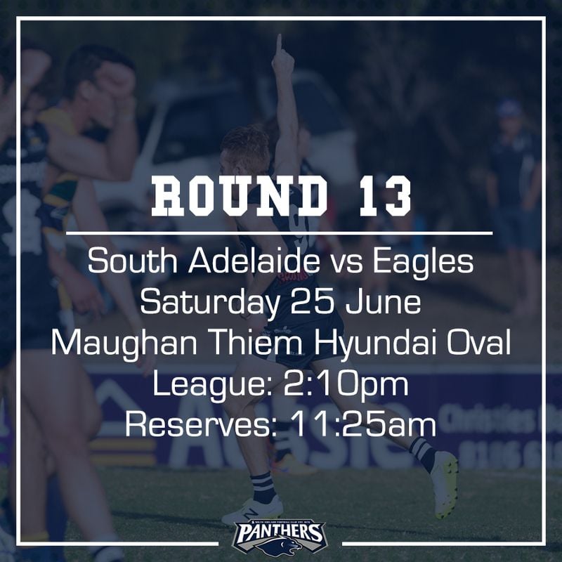 Round 13: South vs Eagles - Teams Round 13: South vs Eagles - Teams